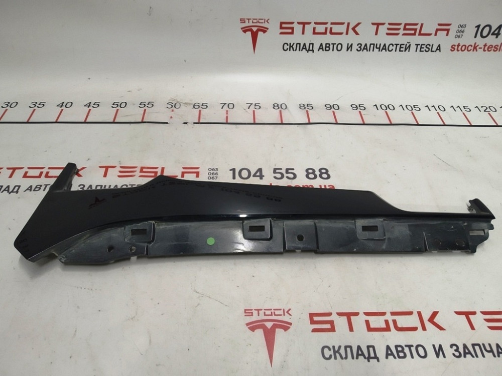 2Декоративная накладка центральной панели пассажирская PIANO BLACK MATA Tesla model S, model S REST, Киев - изображение 7