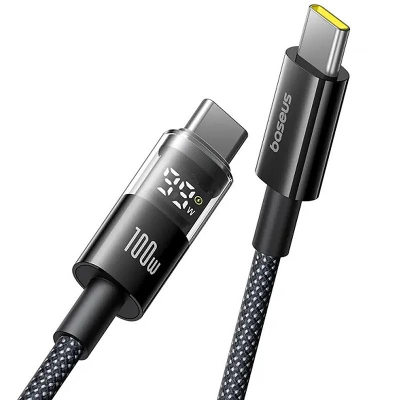 Дата кабель Baseus Display 2 Type-C to Type-C 100W (1m) (P10382702) Херсон - изображение 3