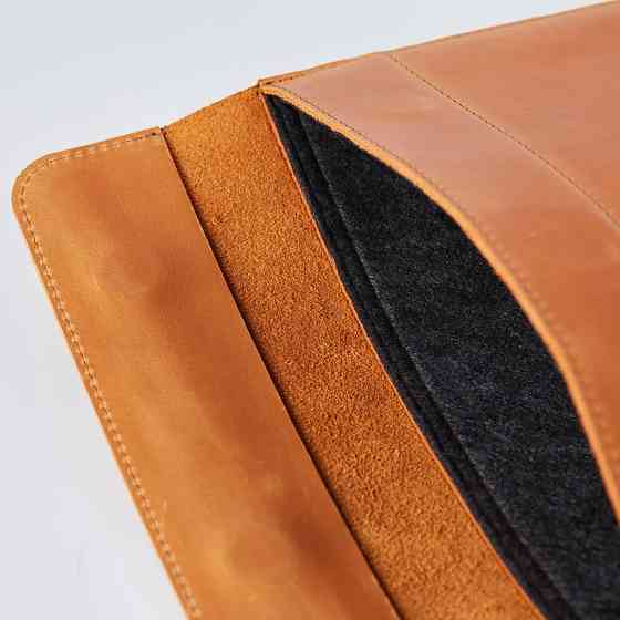 Чехол для ноутбука винтажный Incarne Klouz MacBook Pro 13" 2016-2025 klouz-cognac-vintage-pro-13 кон Київ
