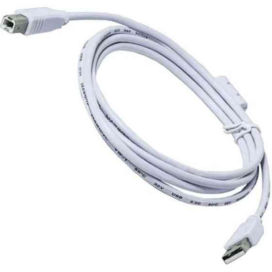 Кабель для принтера Atcom USB to Type-B (M/M) 0.8m White (6152) Харьков