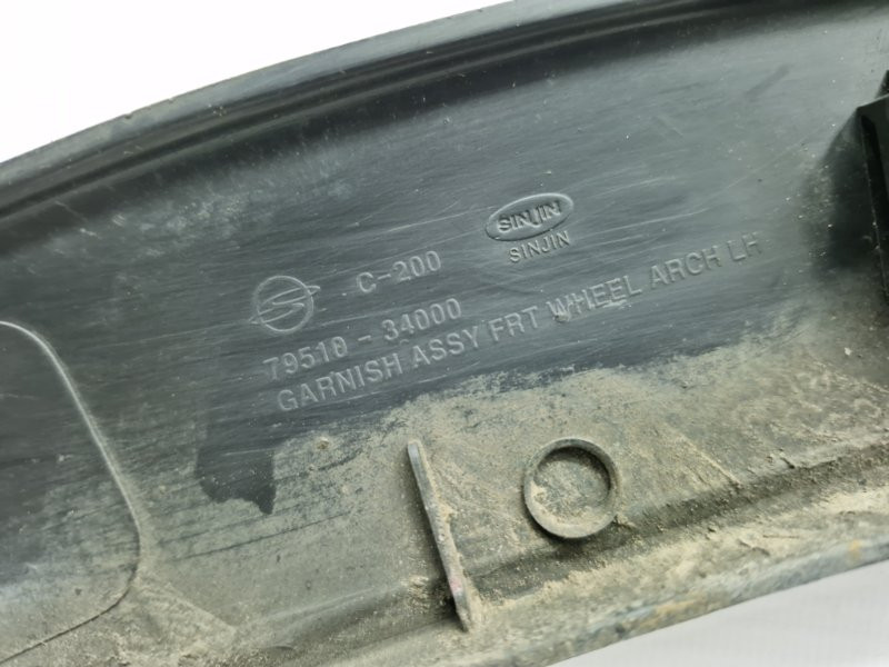 Накладка крыла SsangYong Korando C200 2.0 DIESEL 2010 перед. лев. (б/у) Киев - изображение 7