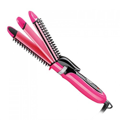 Стайлер для волосся Gemei GM-2922-Pink 60 Вт рожевий Київ - зображення 1