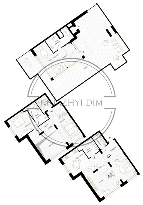 Без комиссии! Продается пентхаус в новом ЖК New York Concept House. № 21131917 Київ - зображення 5