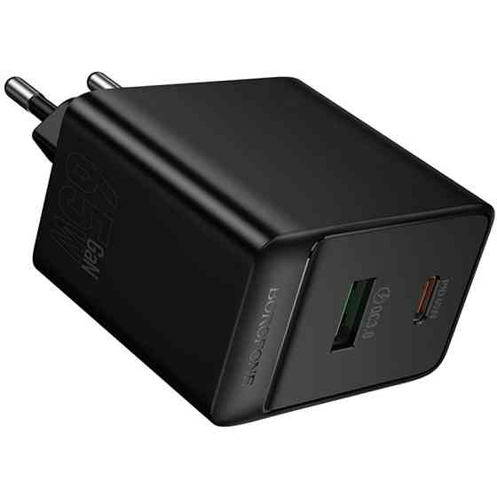 СЗУ Borofone BAS17A Erudite PD65W+QC3.0 (1USB-A/1C) Херсон