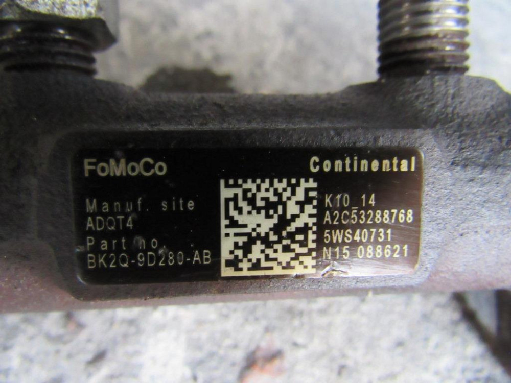 Топливная рейка Ford Transit MK7 2.2 tdci 2014-2020 (BK2Q-9D280-AB) Ковель - зображення 4