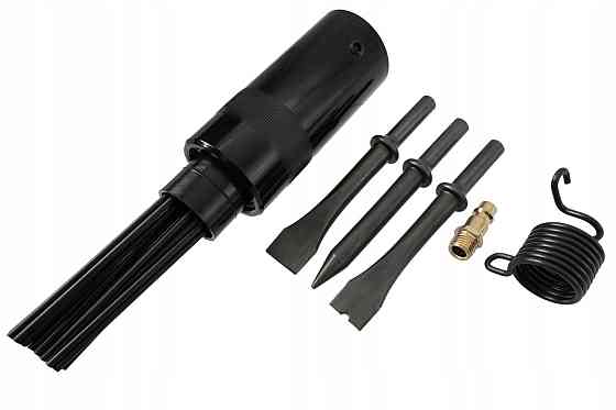 Пневмомолоток 2 в 1 с набором зубил и игольчатой насадкой AIRKRAFT AT-8039DA Харків