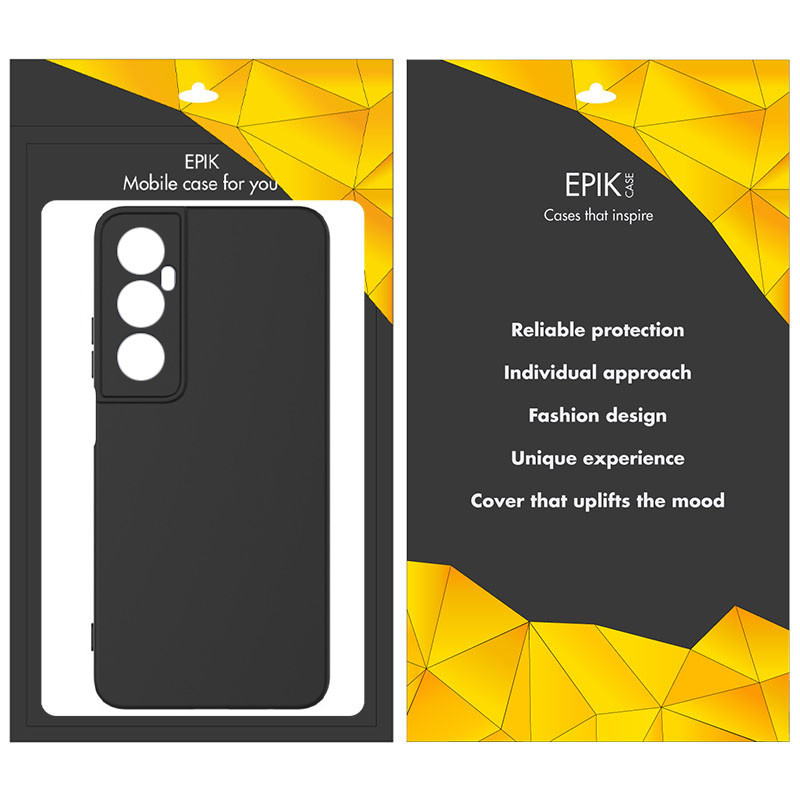 Чехол TPU Epik Black Full Camera для Realme C65 4G Херсон - зображення 3