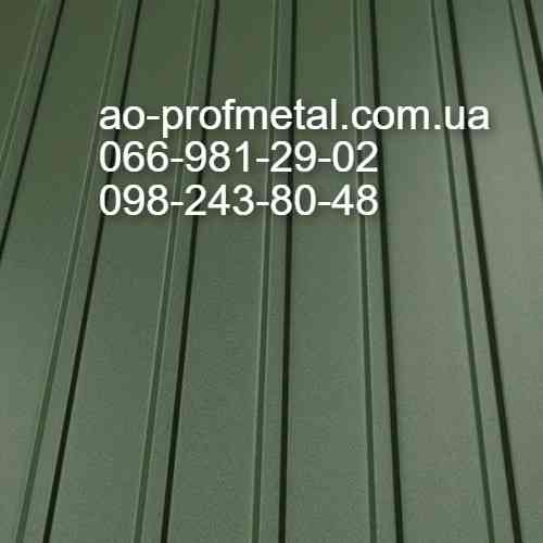 Профлист для забора RAL 6020 мат. Київ