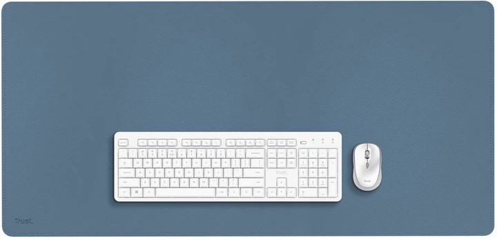 Игровая поверхность для мыши и клавиатуры Trust Benya XXL Blue 25480_TRUST 90х43 см синяя Киев - изображение 4