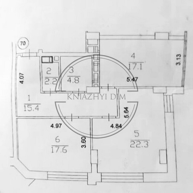 Оренда 3-кімнатної квартири під ОФІС в ЖК Smart Plaza Obolon, метро Мінська 2 хв. № 11196977 Киев - изображение 6
