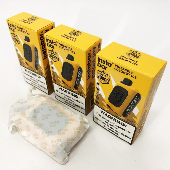 • Ананас кокос з льодом • Сигарета InstaBar WT 20000 тяг Киев - изображение 4