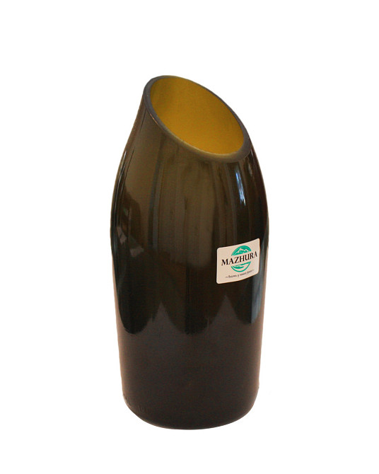 Ваза скляна Mazhura Vine MZ-708122 19.5х7.5 см Киев - изображение 1