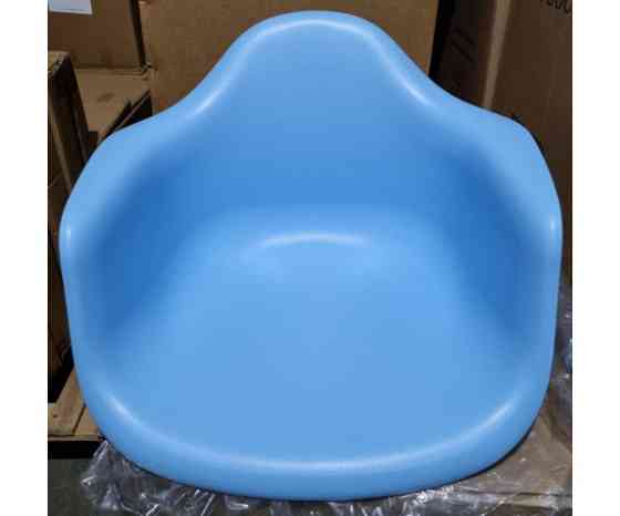 Стілець Тауер Вуд Eames барний високий блакитний Дніпро