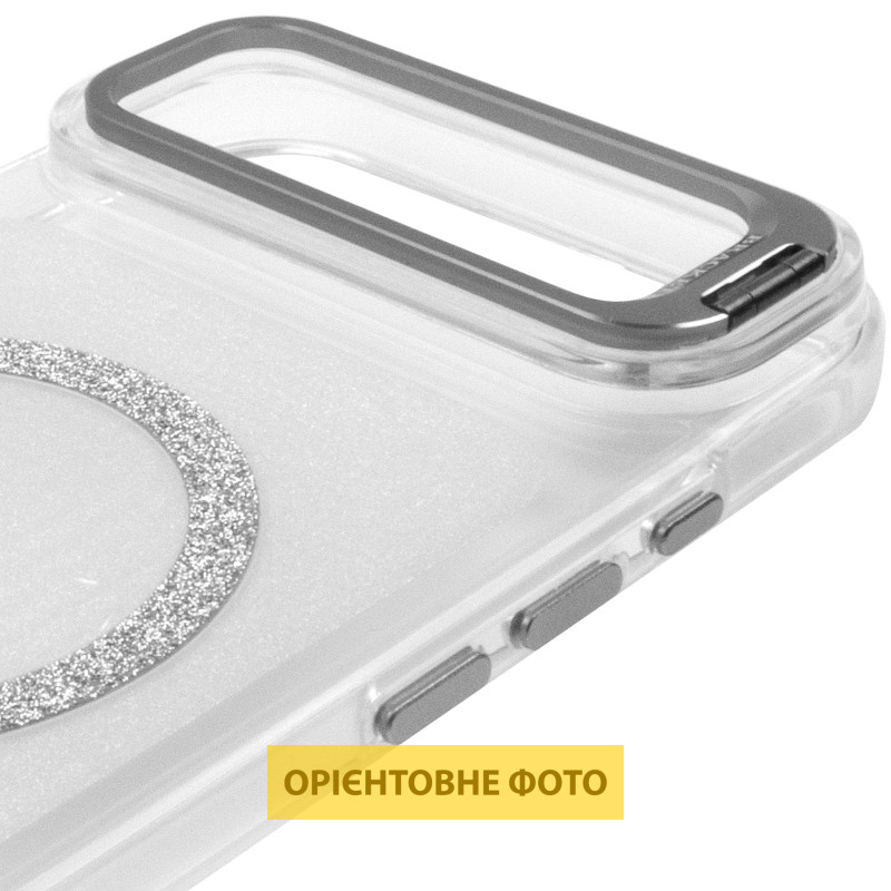 Чехол TPU+PC Jewel Sparkle with Magnetic Fit для Apple iPhone 17 Air (6.5") Херсон - зображення 4