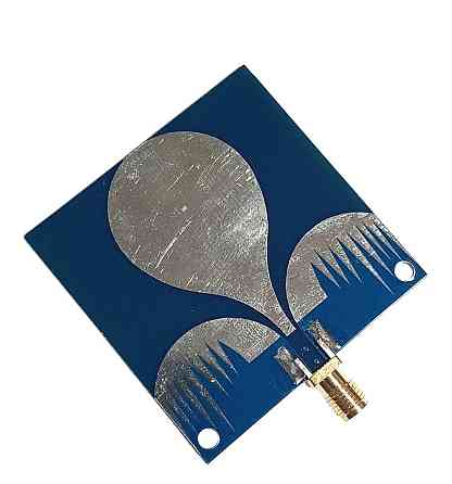 UWB-антенна 1760MHz-7GHz 3dBi, до 10W, SMA, 50х50 мм Дніпро