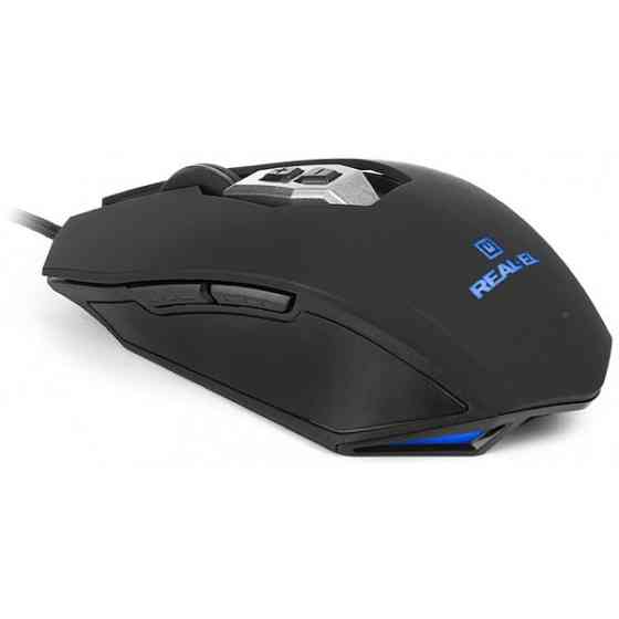 Мишка REAL-EL RM-525 USB Black (EL123200029) (Код товару:31222) Харків