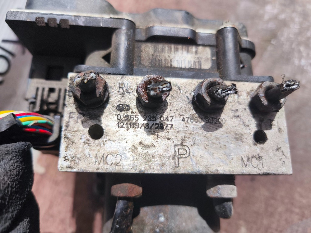 Блок ABS Nissan Note E11 2005-2012 (0265235047) Ковель - зображення 4