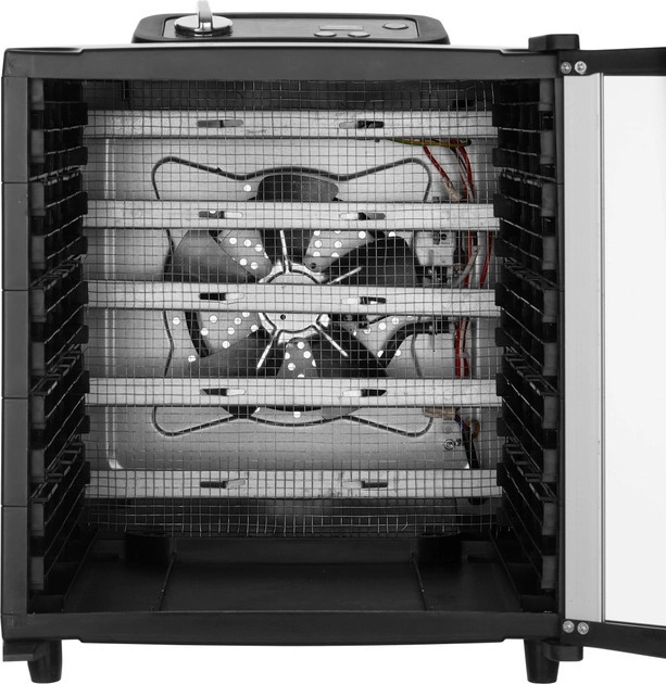 Сушка для овощей и фруктов SenСor SFD-7000BK 800 Вт Київ - зображення 2