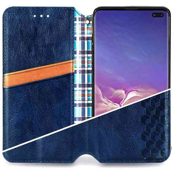 Кожаный чехол-книжка GETMAN Cubic (PU) для Xiaomi Redmi Note 9s / Note 9 Pro / Note 9 Pro Max Херсон