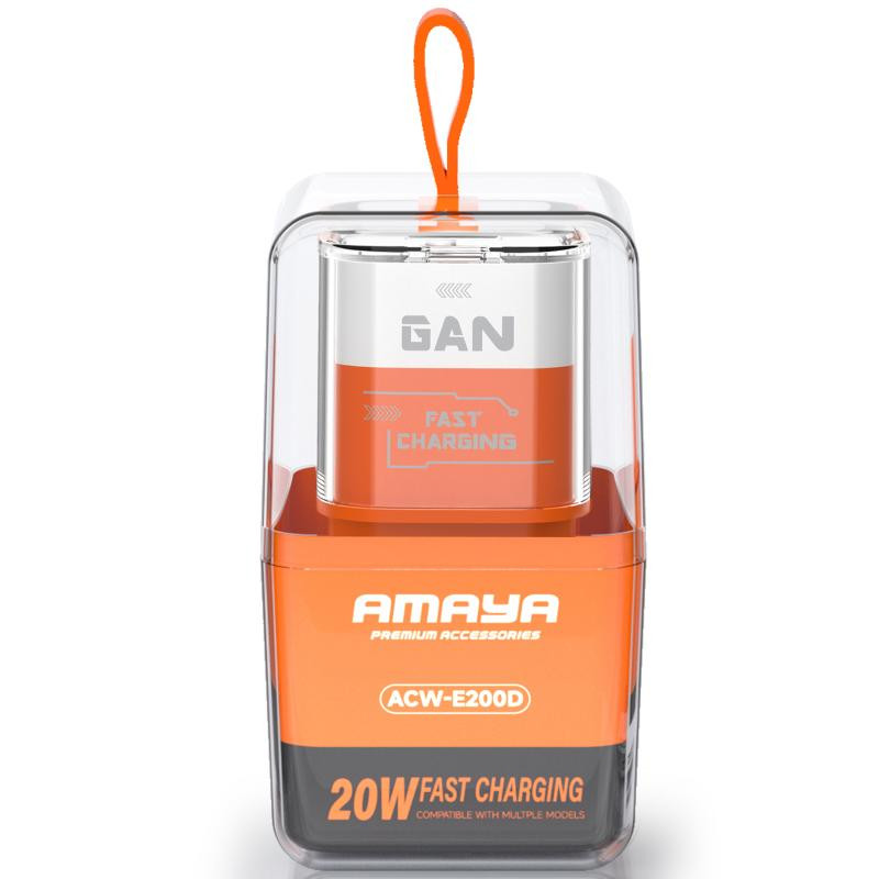 СЗУ Amaya E200D PD20W+QC3.0 (1USB-A/1C) Херсон - зображення 2