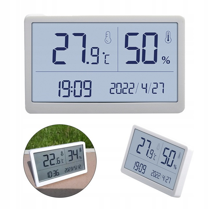 Термогигрометр 10-99%, -9.9~60°C BENETECH GM1371 Харків - зображення 1