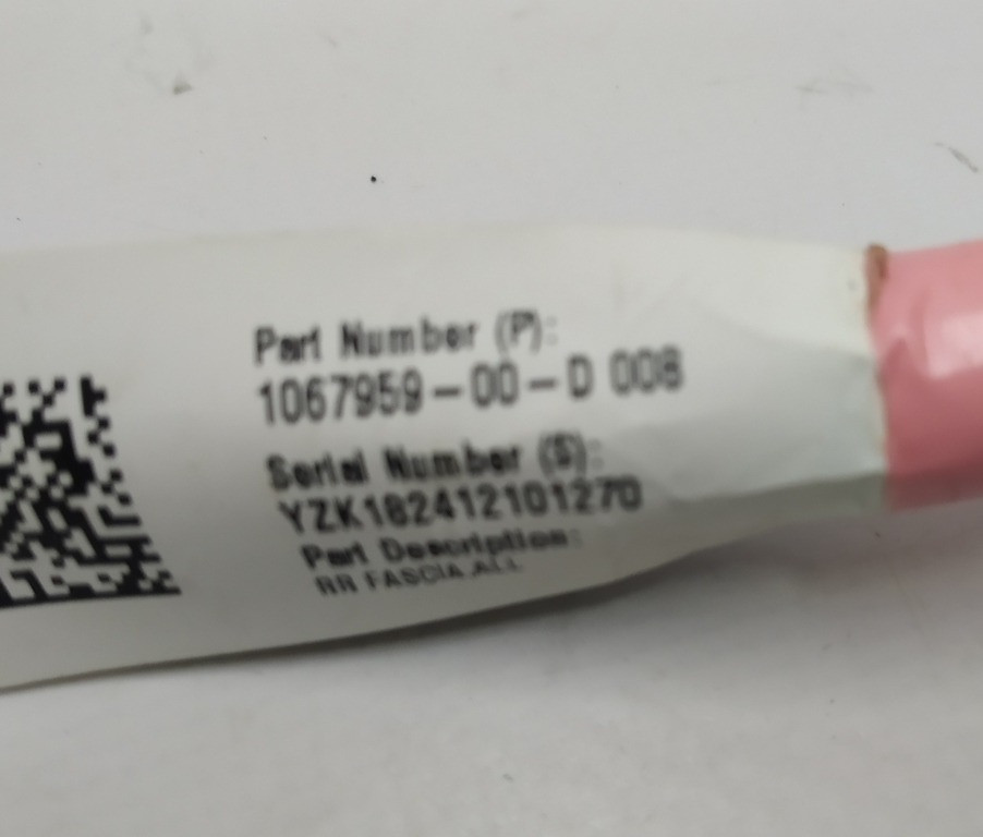 Электропроводка бампера заднего (6 парктроников) Tesla model 3 1067959-00-E Київ - зображення 4