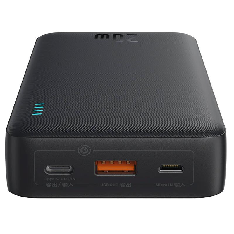 Портативное ЗУ Power Bank Baseus Airpow OS 20W 10000 mAh (PPQD09000) Херсон - зображення 3