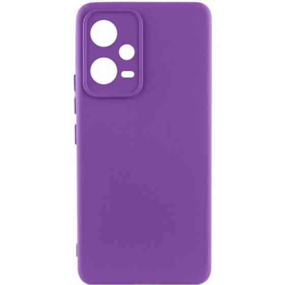 Silicone Cover Lakshmi Full Camera для Xiaomi Redmi Note 12 5G/Poco X5 5G Purple (Код товару:30559) Харьков