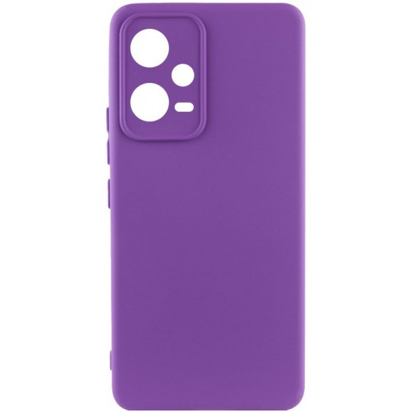 Silicone Cover Lakshmi Full Camera для Xiaomi Redmi Note 12 5G/Poco X5 5G Purple (Код товару:30559) Харків - зображення 1