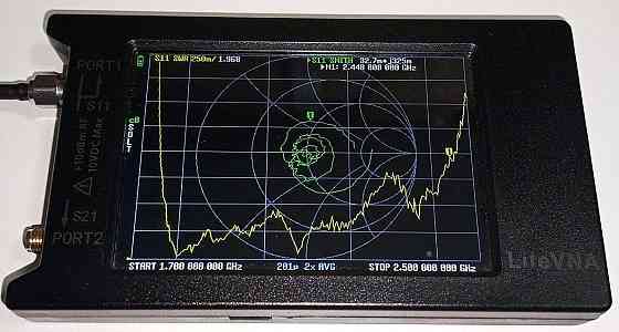 Антенна 1290-1360/1750-2450/2820-3450/5072-5290MHz 6-9dBi, до 30W, UWB логопериодическая, с переходн Днепр