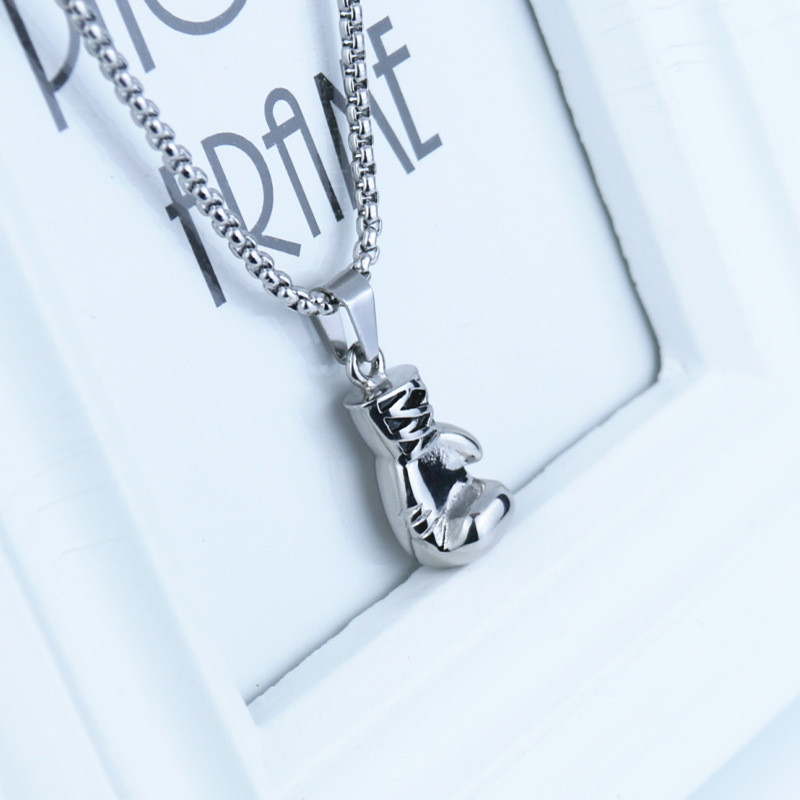 Брелок - Боксерская перчатка на ключе серебристый (код 00265) Київ - зображення 9