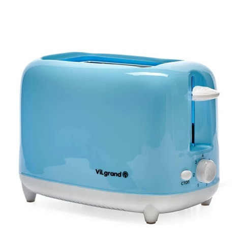 Тостер Vilgrand VT0722P Blue 750 Вт голубой Київ - зображення 4