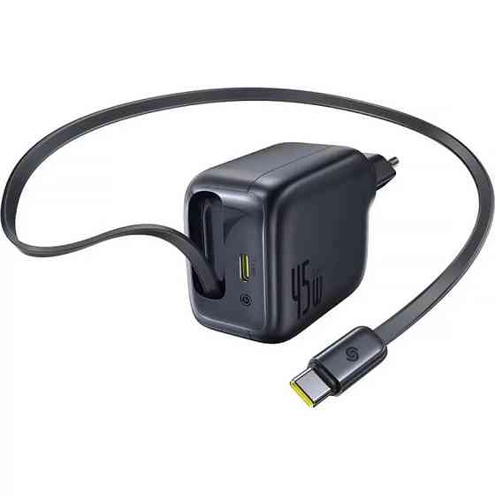 СЗУ Baseus EnerCore CJ11 PD45W with retractable cable (2USB-C) (E0120G) Херсон