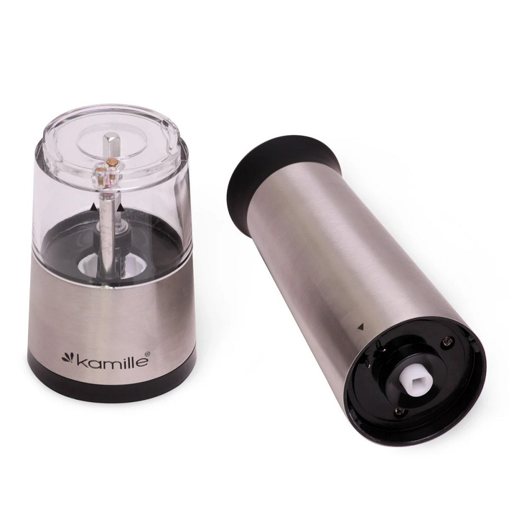 Мельница для специй Kamille Anthurium электрическая 5,8 х 22,5 см Одеса - зображення 4