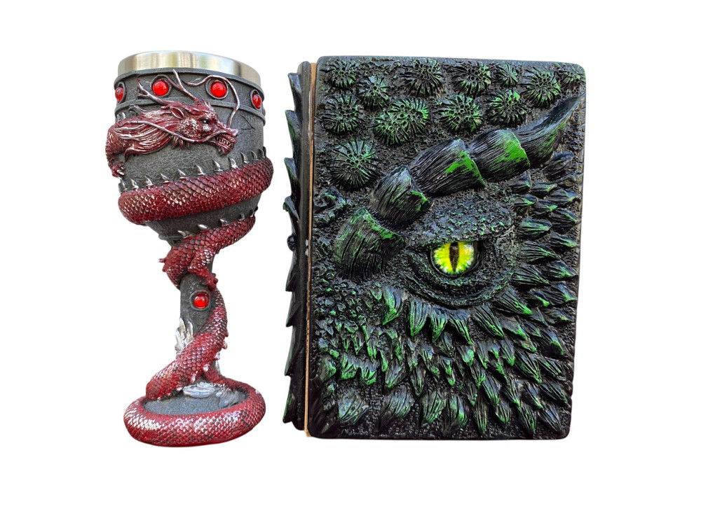 Подарочный набор Бокал 3 Танккорд и Блокнот 3 «Око Лесного Дракона» Київ - зображення 3