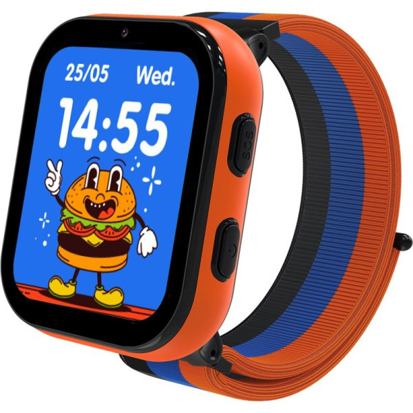 Смарт-годинник дитячий Gelius Rainbow GP-PK008 4G Black (Код товару:41533) Харків - зображення 3