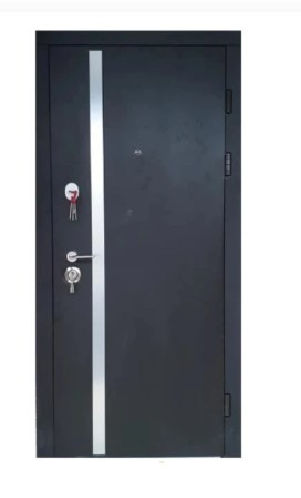 Двері вхідні квартирні МАКСИМА АВ-1 Венге темний ВИНОРИТ 880 ліве відкривання, розпродаж залишків!!! Дніпро - зображення 1