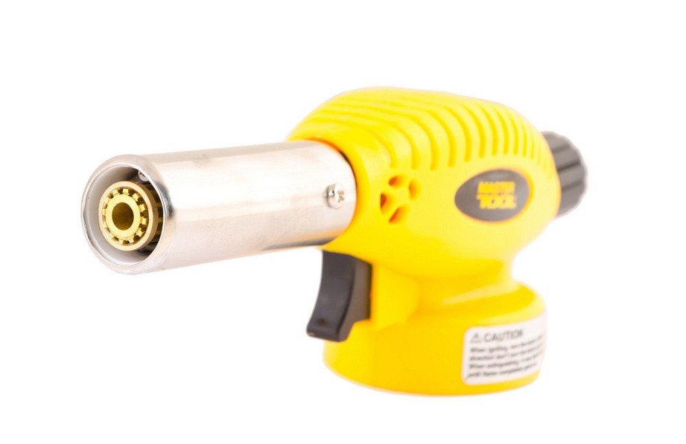 Горелка для газового баллона MASTERTOOL "Метеор" пьезоподжиг/керамическая защита Ø 20 мм/1300°С 44-5 Харків - зображення 4