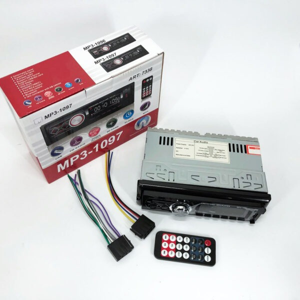 Автомагнитола MP3-1097 BT ISO со съемной панелью, Автомагнитола магнитола в авто с Usb сенсорная Львів - зображення 1