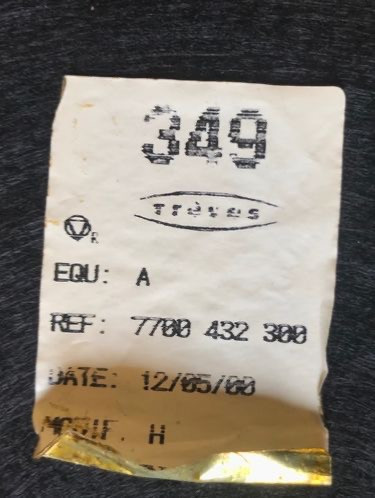 Бу ковер салона Renault Scenic 1, 7700432300 Кропивницький - зображення 3