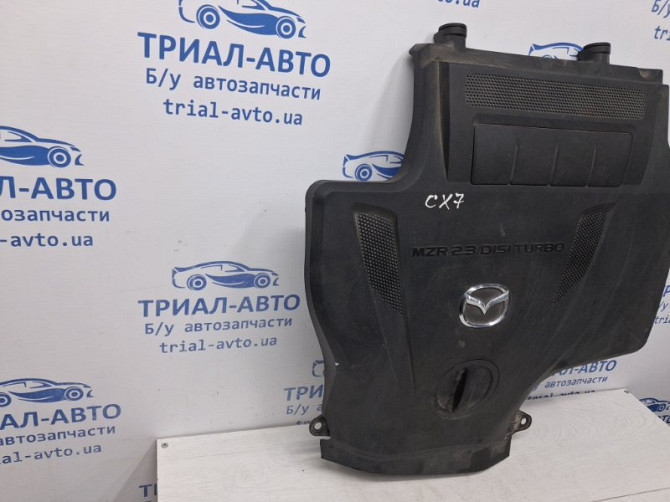 Декоративная крышка ДВС Mazda CX 7 ER 2.3 БЕНЗИН 	L3VDT 2006 (б/у) Киев - изображение 2