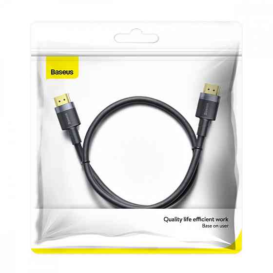 Дата кабель Baseus HDMI Cafule Series 4KHDMI Male To 4KHDMI Male (1m) (CADKLF-E) Херсон