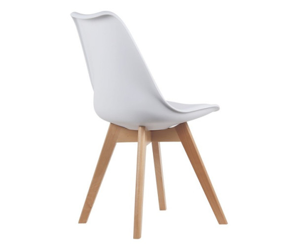 Стілець Тор м'який обідній білий Днепр - изображение 4