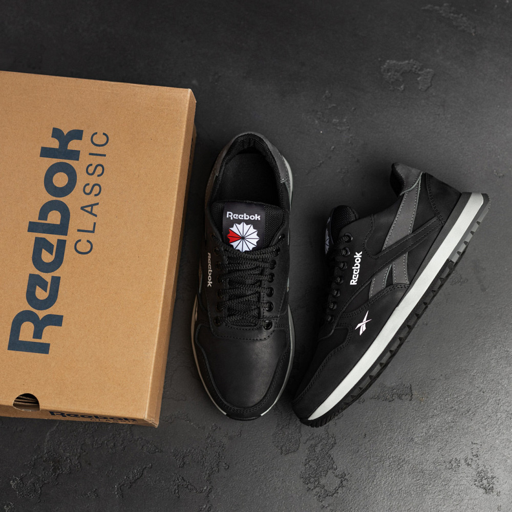 Мужские кожаные кроссовки Royal classic grey Київ - зображення 10