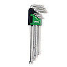 Г-образные ключи TORX TOPTUL T10-T50 9ед. супердлинные с отверстием GAAL0915 Харьков