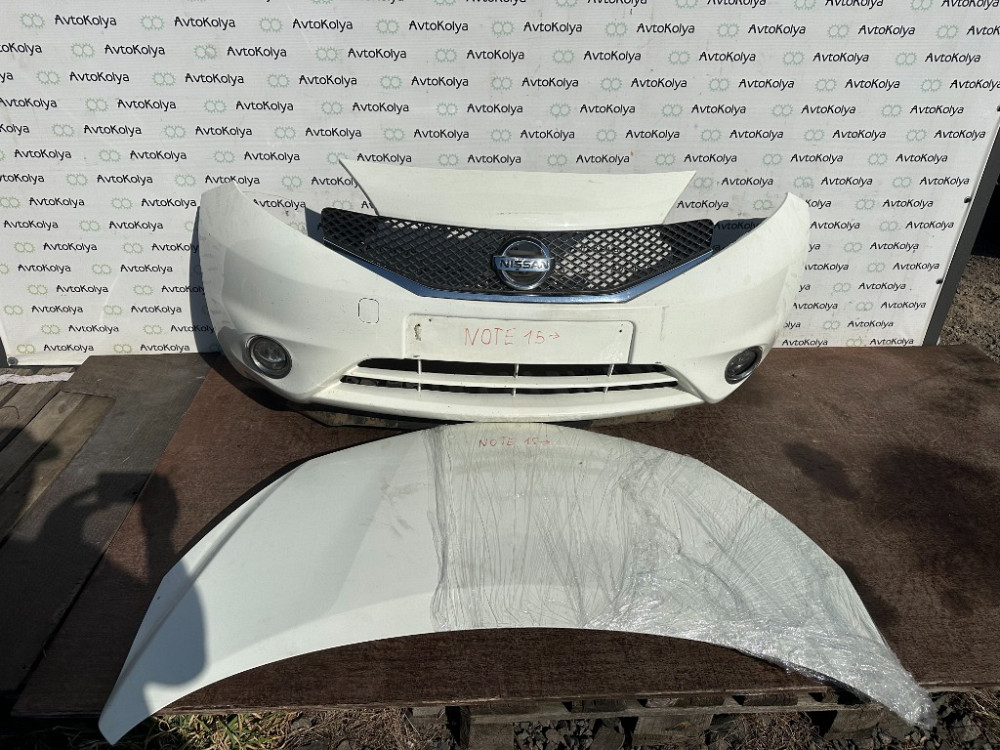 Бампер передний Nissan Note 2013-2020 Ковель - зображення 1