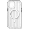 DM Чохол Corrugated Pattern Case With Magsafe для iPhone 13 White Харків