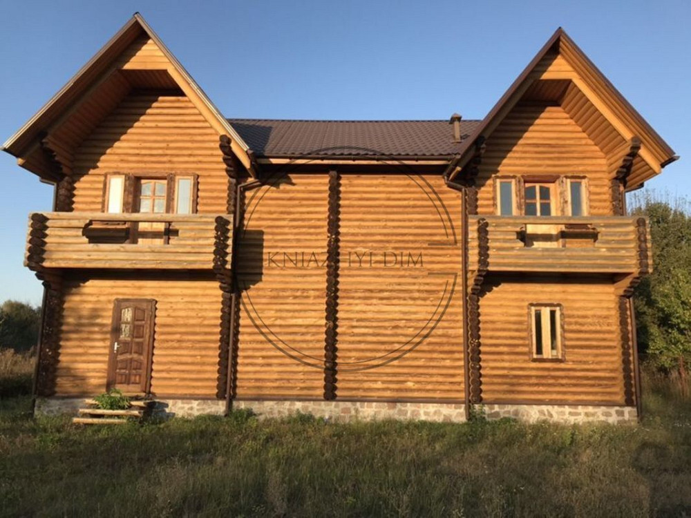 Продам дом сруб 250 м2 без ремонта 10 соток с. Старые Безрадычи Обуховский р-н Киев - изображение 5