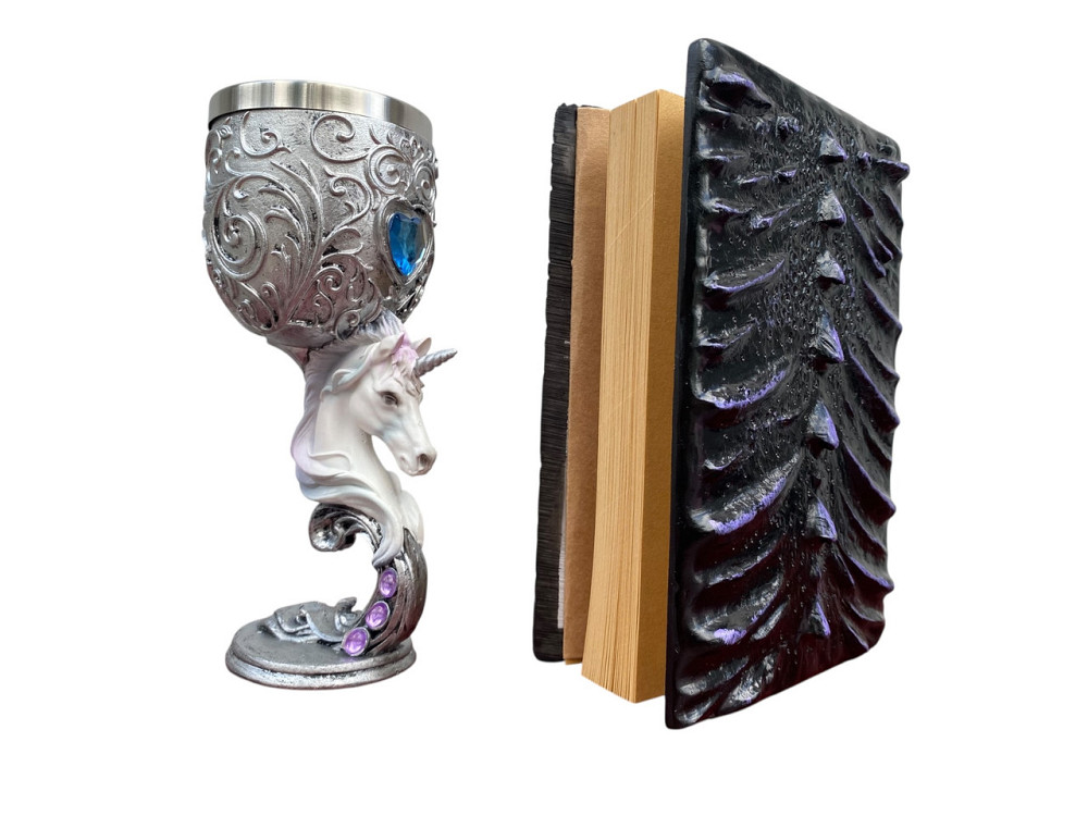 Подарочный набор Бокал 3 Единорог и Блокнот 3 «Око Иллюзий» Київ - зображення 2