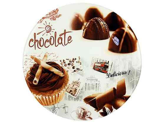 Блюдо кругле Lumines Шоколад S-3012-U-067 30 см Київ